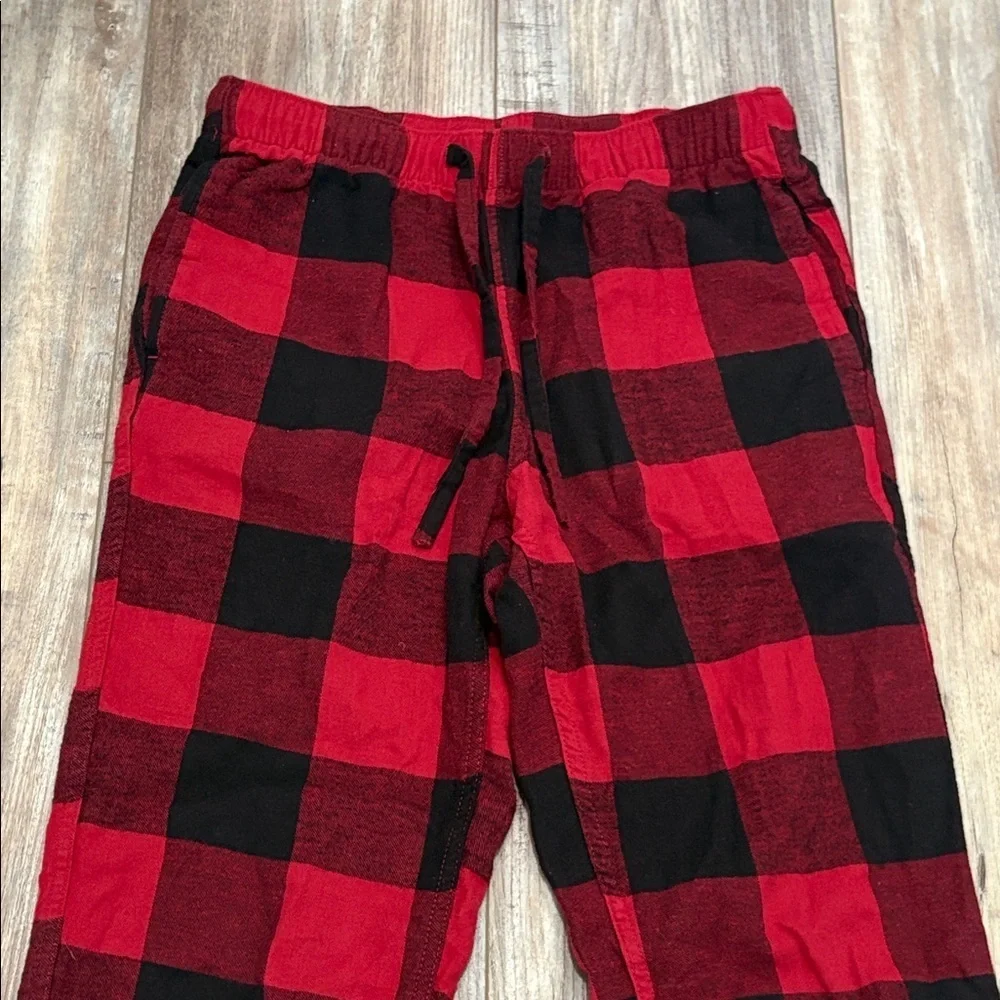 J. Crew Red Buffalo Check Plaid Flannel Pajama Small